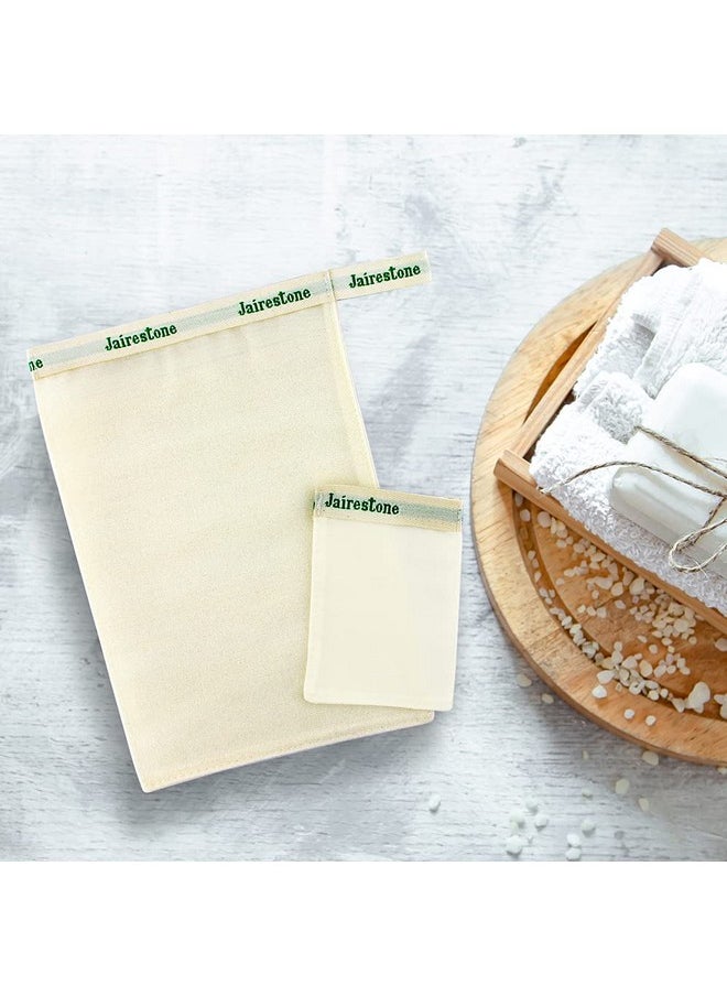 JAIRESTONE - Airestone Exfoliating Mitt Deep Exfoliating Gloves Body Exfoliator Scrubber Dead Skin Remover Exfoliating Glove For Shower And Face Body Scrub Gloves For Exfoliating Shower - Image 1