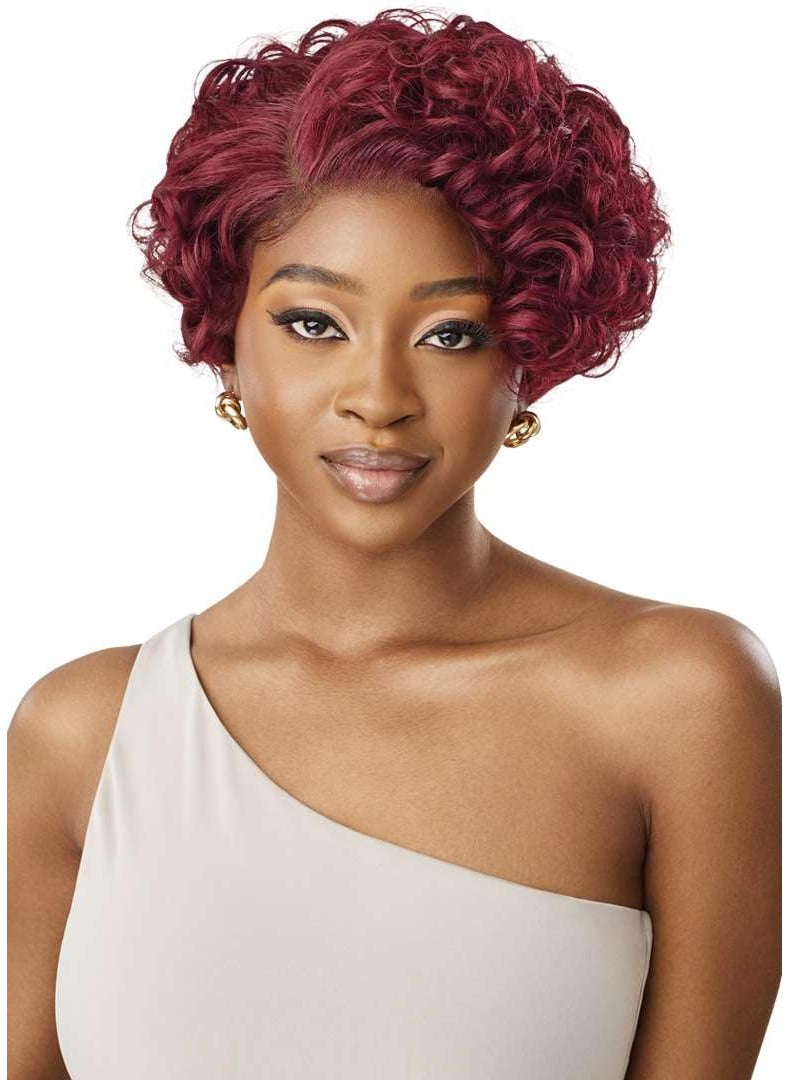 Outre - Outre Lace Front Wig - Perfect Hair Line 13X4 - Lori (OFF BLACK 1B) - Image 1