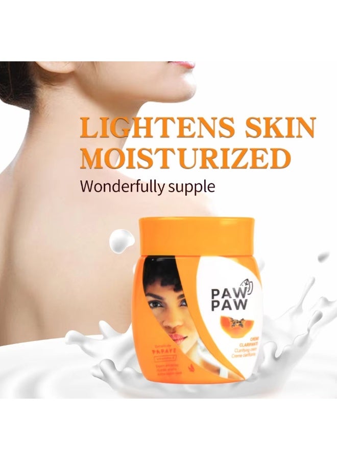 باو باو كريم باو باو لتفتيح البشرة بفيتامين اي وخلاصة البابايا 300 مل مرطب ومزيل للبقع الداكنة - Image 5