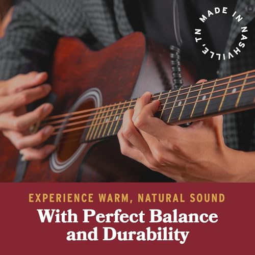 Stringjoy NB1152 Naturals Phosphor Bronze Acoustic Guitar Strings, 11-52 Durable Super light Gauge Acoustic Guitar Strings, Premium Guitar Strings Acoustic 6 String Set for Clear Tones - Image 5