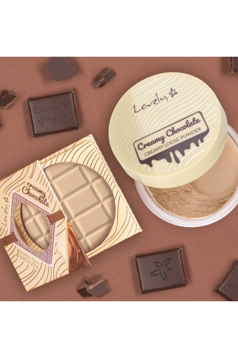 Lovely Creamy Chocolate Loose Powder 8g - Image 3