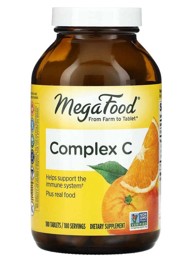 MegaFood Complex C 180 Tablets