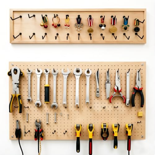 ANDILIKE 150 PCS 7 Shaped Right Angle Screw Hooks Sets,Black 6 Sizes Screw in L Shaped Hooks for Hanging Lamp,Plants,Decorations,kitchenware and DIY Crafts,(1/2",5/8",3/4",7/8",1",1-1/4") - Image 2