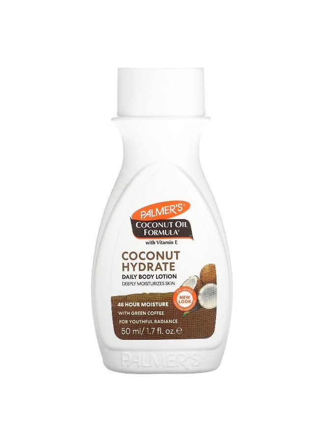 PALMER'S Palmer's, Coconut Oil Formula® with Vitamin E, Coconut Hydrate Daily Body Lotion, 1.7 fl oz (50 ml)  - Image 1
