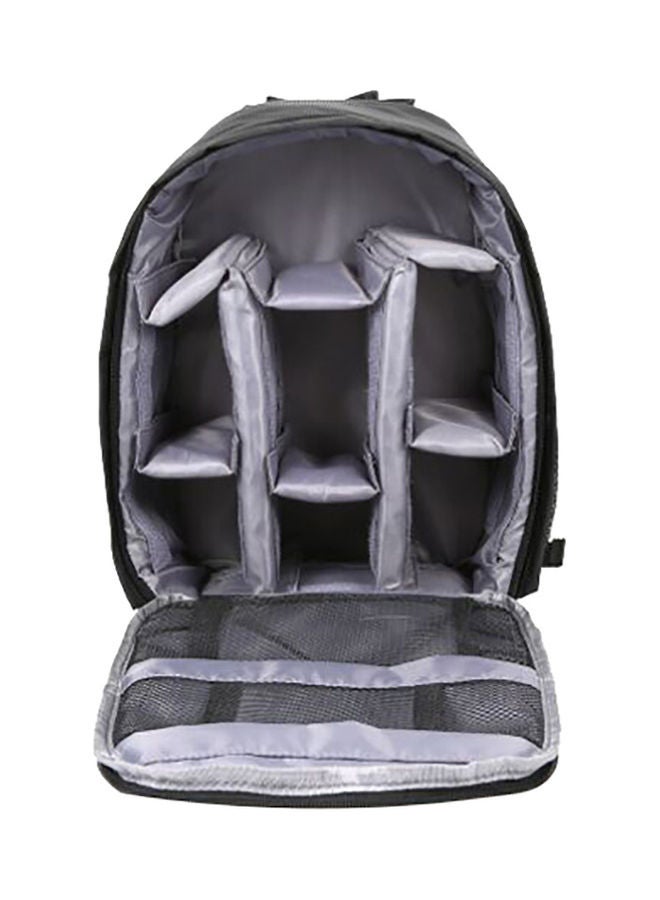 NIBEMINENT Waterproof DSLR Camera Photography Shoulder Case Grey/Black  - Image 1