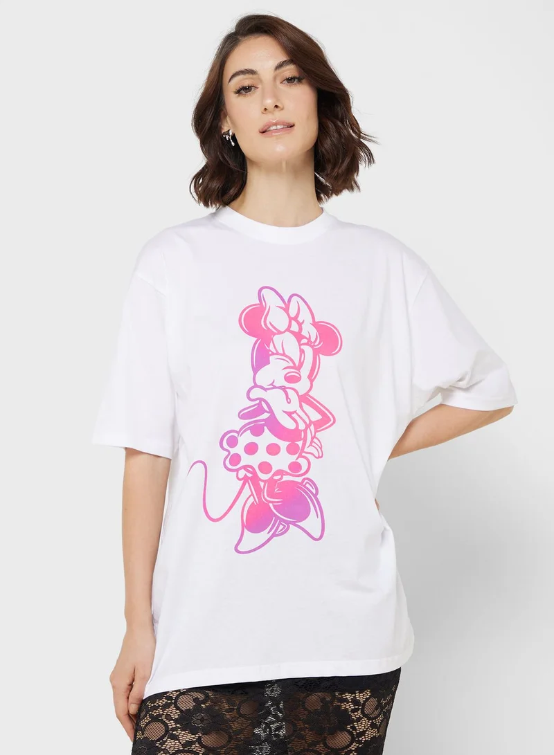 ديزني Mickey Oversize Graphic T-Shirt