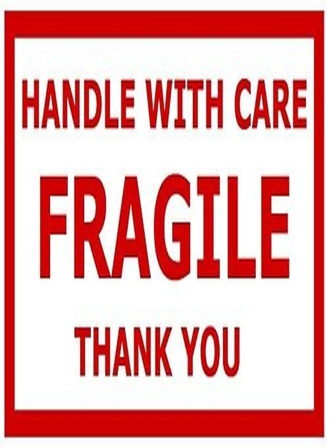 Infusion Ecommerce Self-Inking Box Stamps, Handle with Care - Fragile (Red) - Image 3