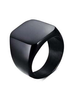 Fayrouz Jewellery Fayrouz Jewelry Men's Stainless Steel Square Designs Rings for Men, Thumb Pinky Ring, Men's Ring for Boys  - Image 1