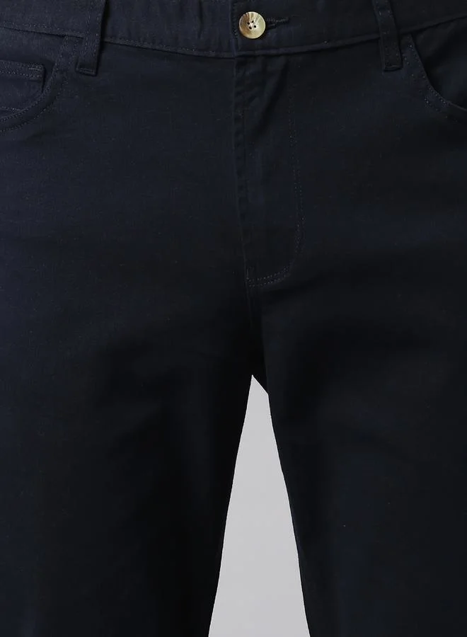 Dennis Lingo Slim Fit Casual Trouser with Pockets by Styli