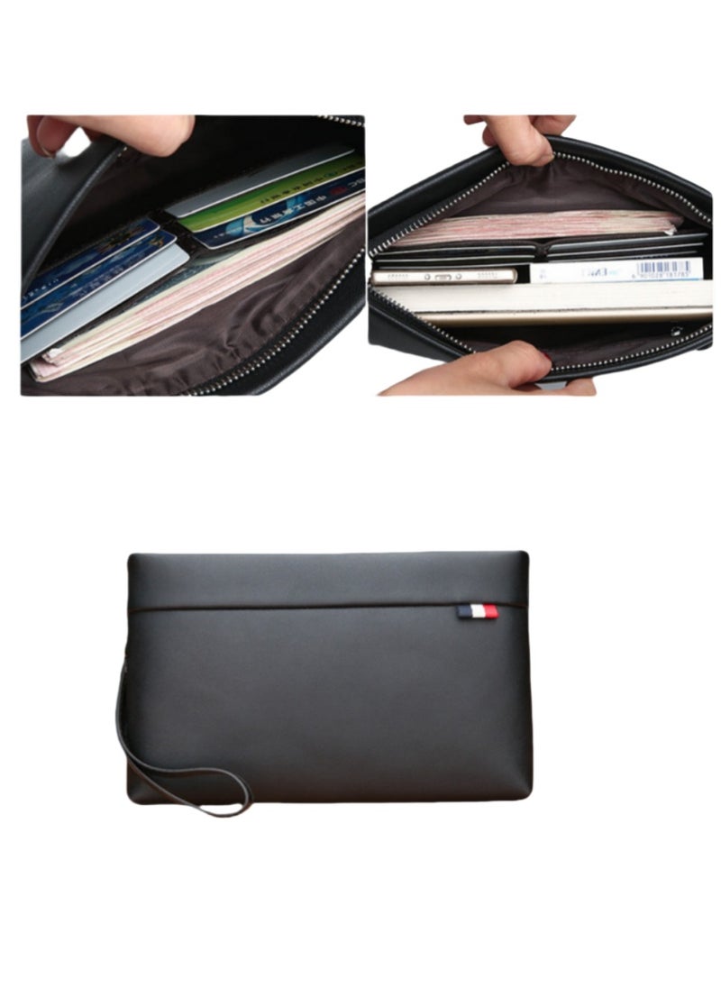 Generic - Stylish large capacity handheld bag for men suitable for both business and leisure - Image 1