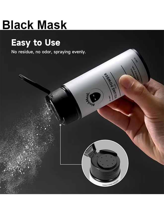 Black Mask BlackMask Texturizing Powder For Men, Easy To Apply, Instantly Adds Texture And Volume, All Natural Ingredients, Strong Hold Hair Powder For Men 0.5oz - Image 2