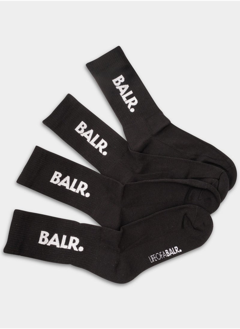 BALR Logo 2-Pack socks - Image 1