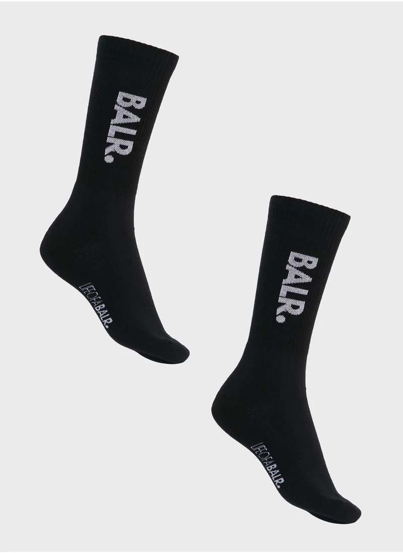 BALR Logo 2-Pack socks