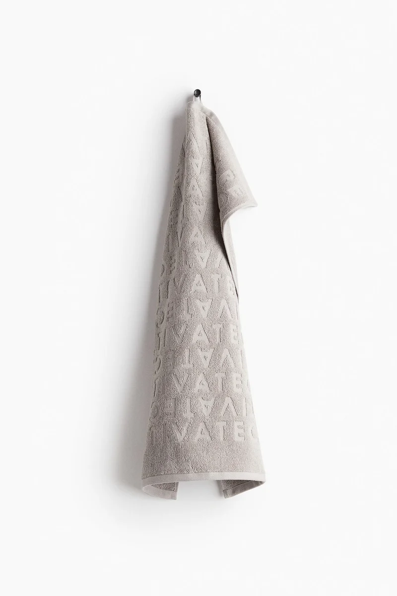 اتش اند ام Cotton terry hand towel