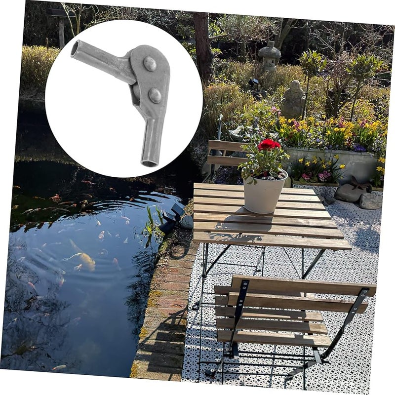 Gatuida 4pcs Heavy Duty Folding Sofa Hinges Rust Resistant Ratchet Supports for Beanbags - Image 4