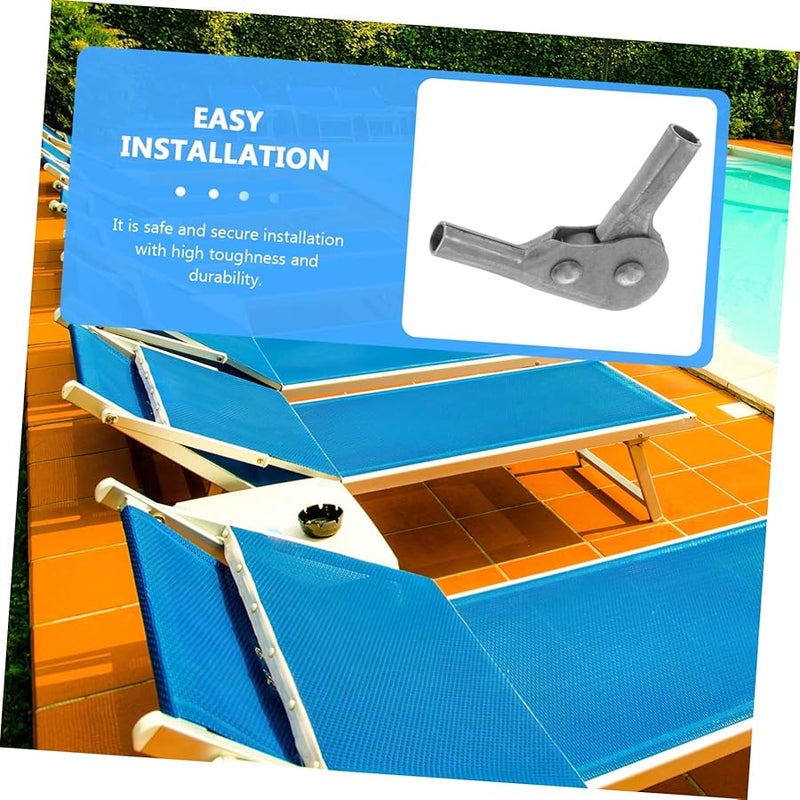 Gatuida 4pcs Heavy Duty Folding Sofa Hinges Rust Resistant Ratchet Supports for Beanbags - Image 3