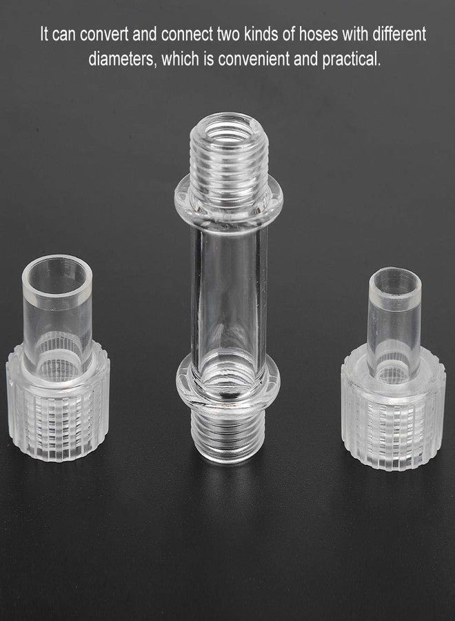 Zerodis Aquarium Water Pipe Acrylic Adapter, Fish Hose Pipe 12/16 to 16/22 Filter Vat Hose Connector Convert Tube Adapter Convert DN10 to DN15 Aquarium Accessories - Image 3