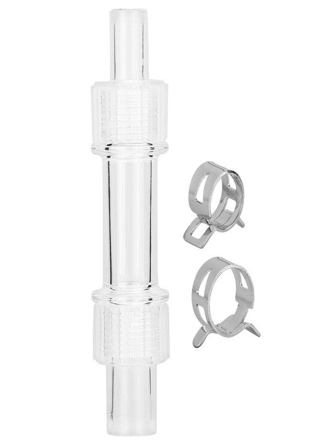 Zerodis Aquarium Water Pipe Acrylic Adapter, Fish Hose Pipe 12/16 to 16/22 Filter Vat Hose Connector Convert Tube Adapter Convert DN10 to DN15 Aquarium Accessories - Image 1