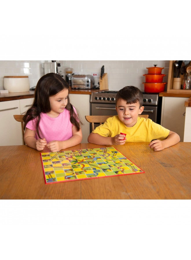 Galt Toys, Snakes & Ladders and Ludo, Classic Family Board Game, Ages 3 Years Plus, 2-4 Players - Image 1