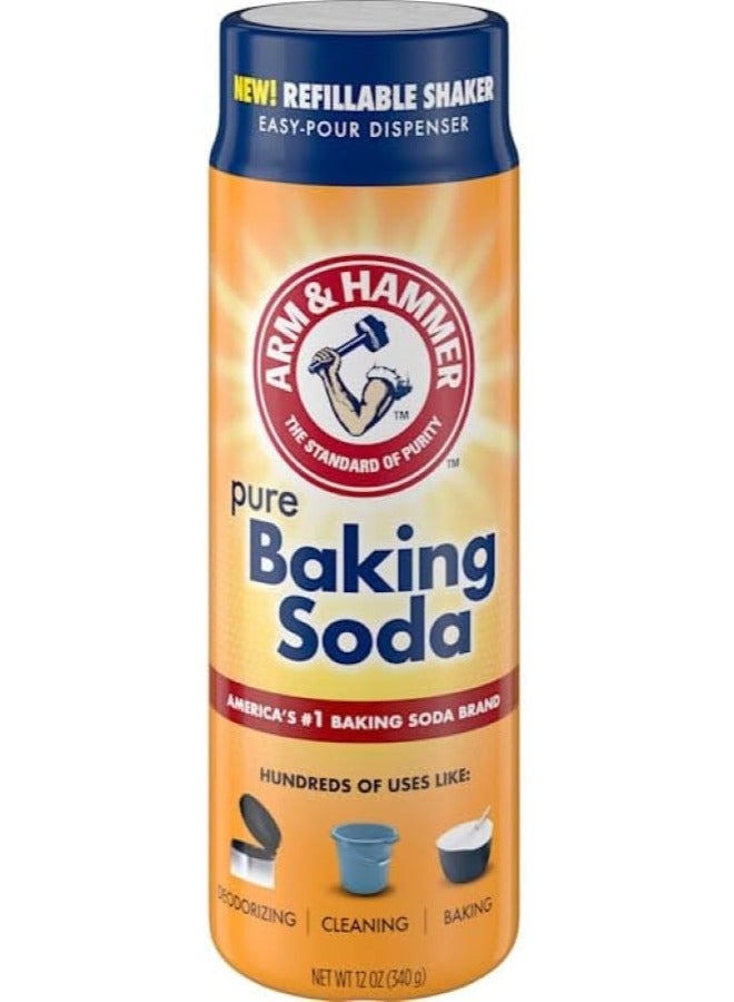 Arm & Hammer Baking Soda Shaker 340 ML - Image 1