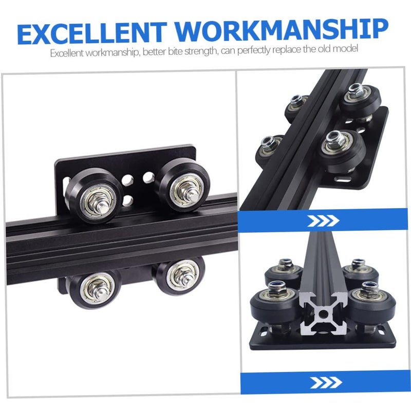 Aluminum Profile Pulley V Wheel Plate Gantry For Printer Accessories 2020 - Image 4