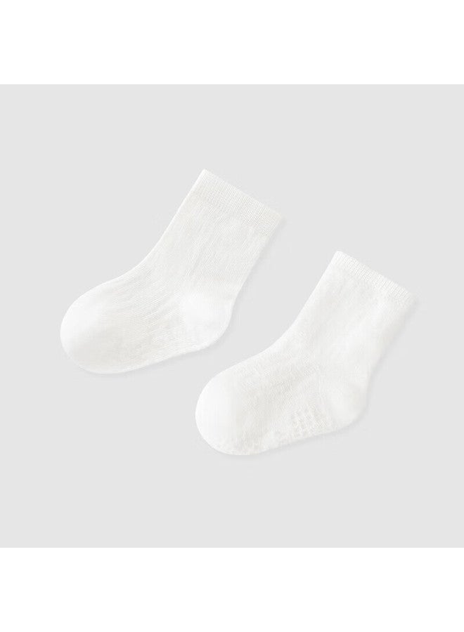 Yeehoo children's Breathable Socks Boys' Four Seasons Socks 7a Antibacterial Girls' Thin Socks - Image 2