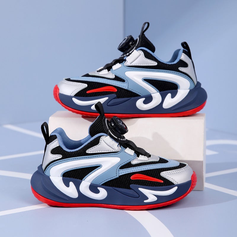 Boys' Sneakers, Autumn Model, Children'S Dad Shoes, For Older Kids And Students, Non-Slip, Wear-Resistant Running Shoes, Trendy - Image 3