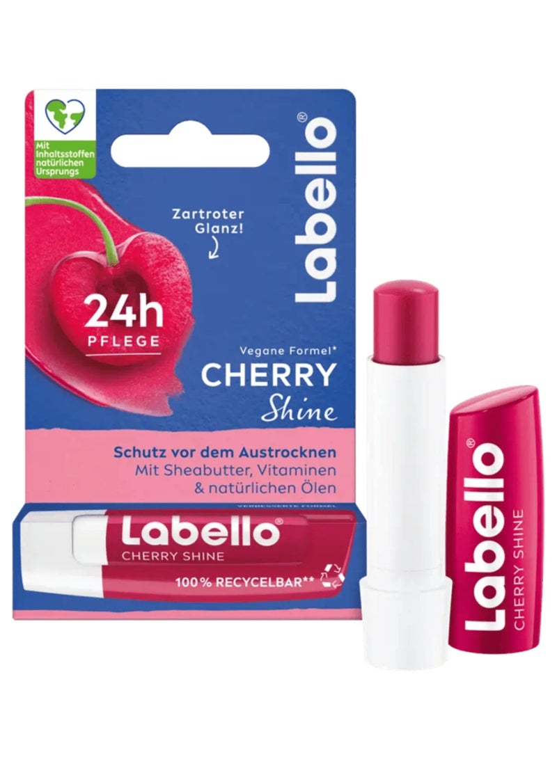 LABELLO Lip Care, Moisturizing Lip Balm, Cherry Shine, 4.8g (Pack of 6) - Image 3