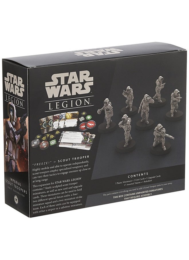 Scout Troopers Unit Expansion - Imperial Special Forces Unleashed! Tabletop Miniatures Strategy Game For Kids & Adults, Ages 14+, 2 Players, 3 Hr Playtime, Made By Atomic Mass Games - pzsku/ZD5D6C65896828D08D5D6Z/45/_/1732787806/4ffe6104-b997-4ec2-8e13-553c95f037e1