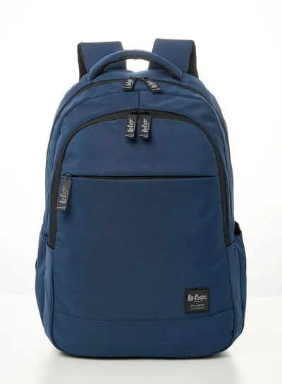 Lee Cooper Solid Backpack with Adjustable Shoulder Straps