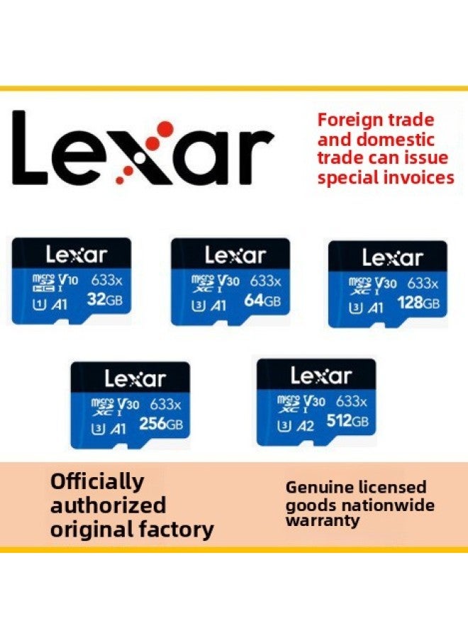 Lexa TF633 32 64 128 256 512-Color:Blue-Capacity:32GB