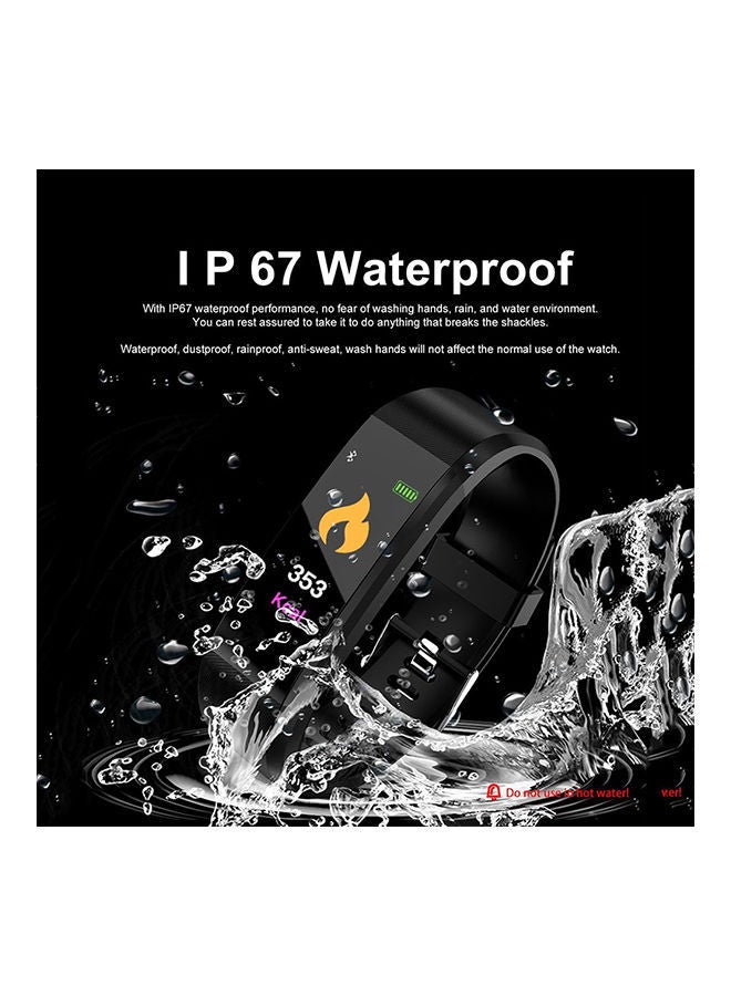 NIBEMINENT 115Plus Color Display Smart Bracelet Black - Image 2