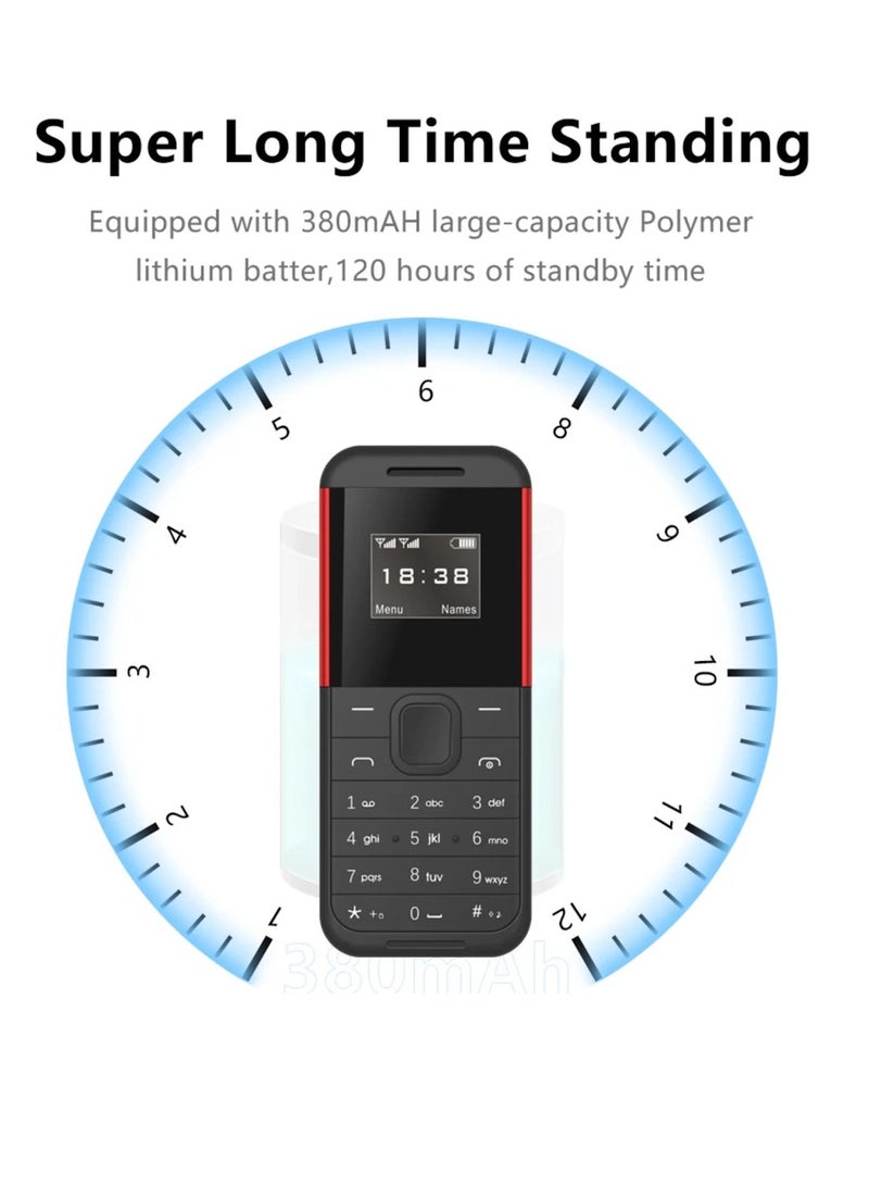 BM222 Dual SIM mini mobile phone with 0.66 inch screen