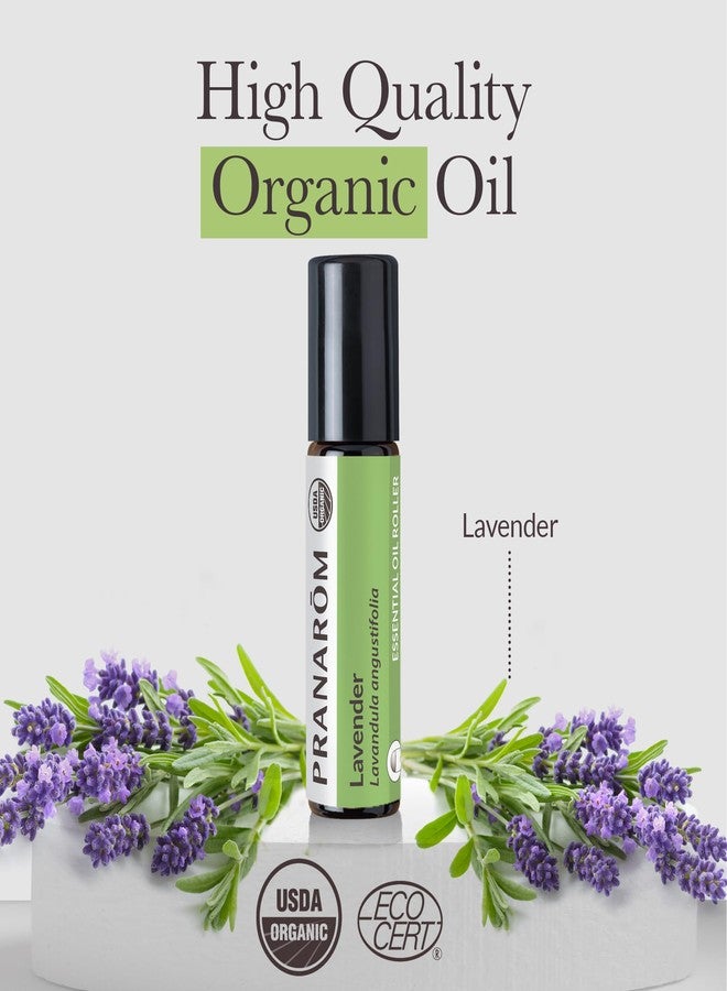 Pranarom - Lavender Essential Oil Roller 8ml - Relaxation Therapy - Certified Organic Purity - Roller Ball Application -Promotes Relaxation - Enhances Skincare Routines - Versatile Aromatherapy Use - Image 2