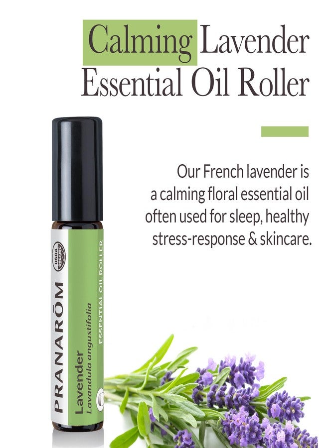 Pranarom - Lavender Essential Oil Roller 8ml - Relaxation Therapy - Certified Organic Purity - Roller Ball Application -Promotes Relaxation - Enhances Skincare Routines - Versatile Aromatherapy Use - Image 3