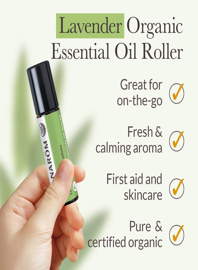 Pranarom - Lavender Essential Oil Roller 8ml - Relaxation Therapy - Certified Organic Purity - Roller Ball Application -Promotes Relaxation - Enhances Skincare Routines - Versatile Aromatherapy Use - Image 4