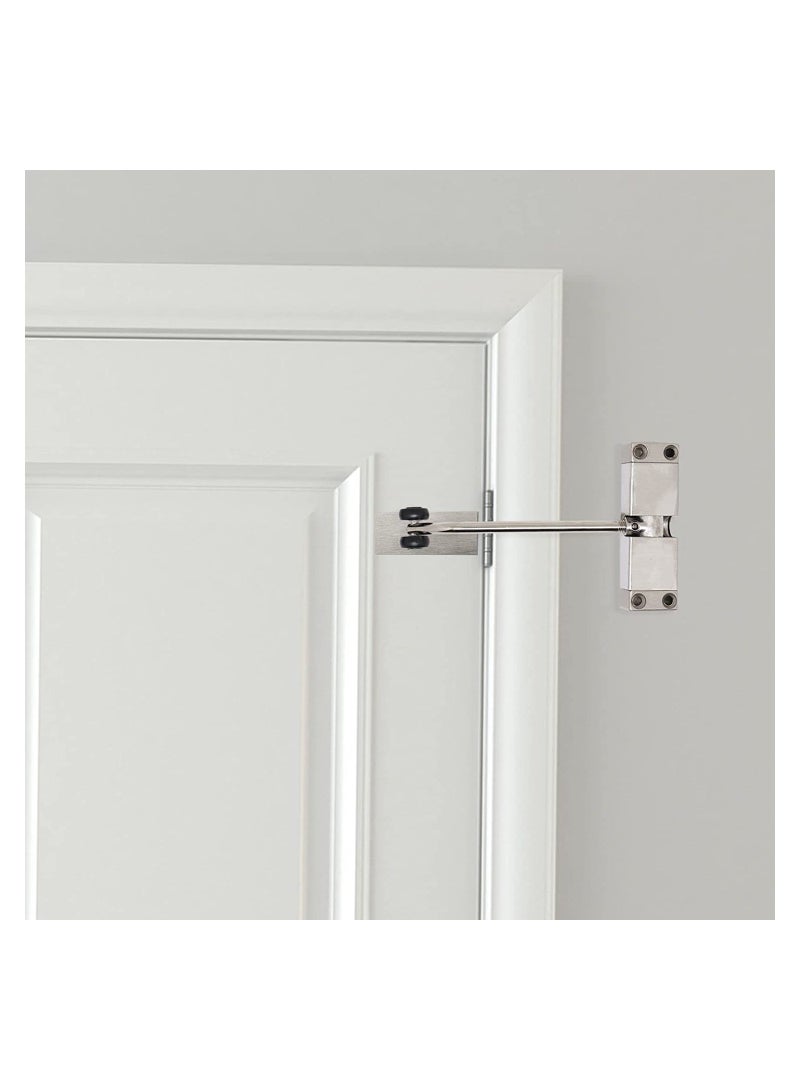 Door Closer Automatic Safety Spring Door Closer Anti-Theft Easy to Install to Convert Hinged Doors to Self Closing - Image 5