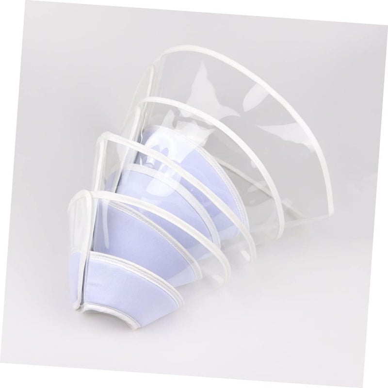 Sosoport Pet Shield Collar Elizabethan Circle for Cat Dog Grooming Bite Scratch Resistant Soft Washable - Image 3