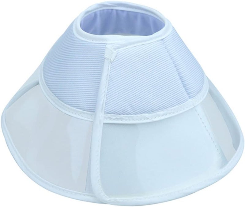 Sosoport Pet Shield Collar Elizabethan Circle for Cat Dog Grooming Bite Scratch Resistant Soft Washable - Image 1