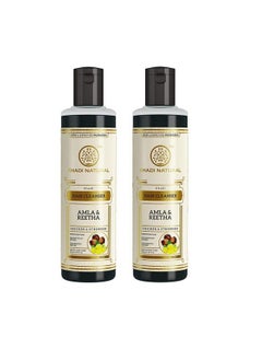 Khadi Amla & Reetha Shampoo 210Ml (Pack Of 2)  - Image 1