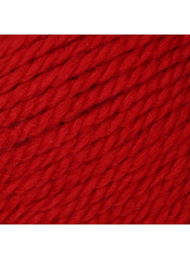 Patons Classic Wool Bright Red Yarn - Image 2