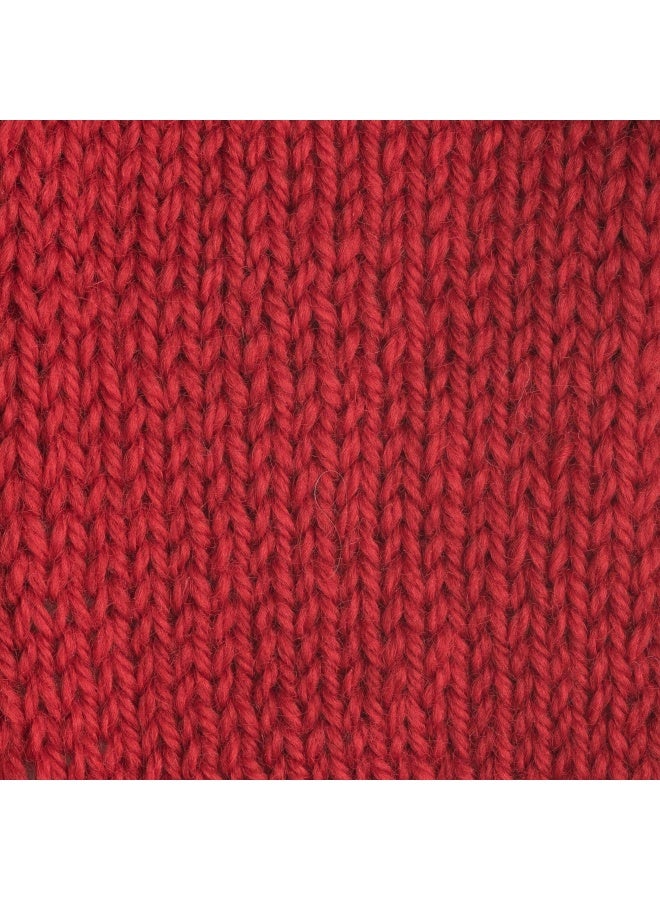 Patons Classic Wool Bright Red Yarn - Image 4