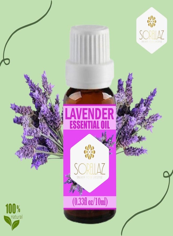 Sorellaz Combo Pack of Frankincense Essential Oil l Boswellia Carterii & Lavender Essential oil l Lavandula Angustifolia l 0.33fl oz/10ml each l 100% Natural & Undiluted l with Easy to Use EuroDropper - Image 4
