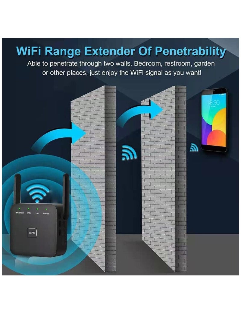 Generic - WiFi Range Extender Repeater Wireless Amplifier Router Signal Booster - Image 1