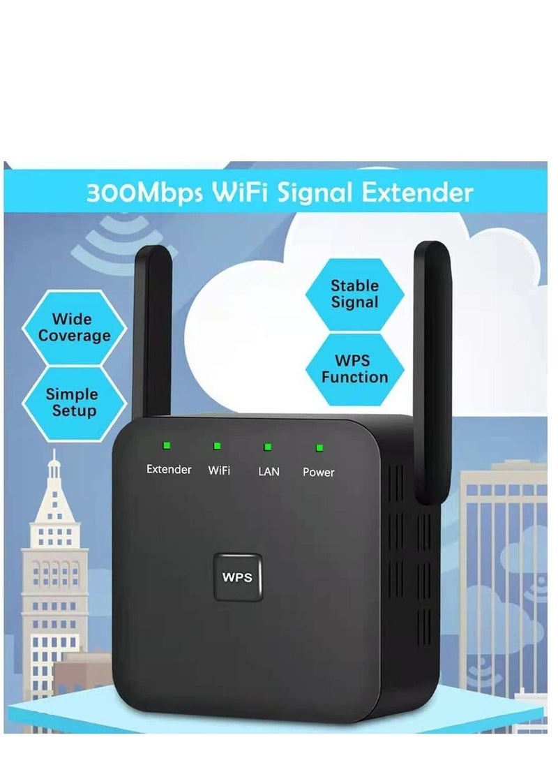 Generic - WiFi Range Extender Repeater Wireless Amplifier Router Signal Booster - Image 1