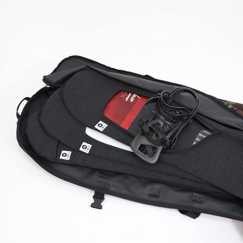 MONS Snowboard Protection Soft Cover Sleeve With Binding Open (M) - Image 5