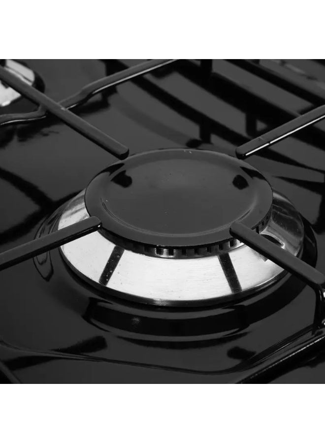 غلوبال بوتاجاز جلوبال الكترونكس 4 شعله  55*55  أسود كامل - Image 4