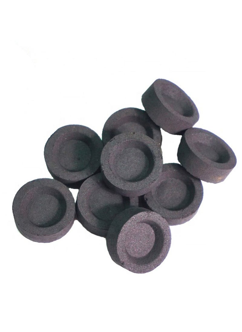 Charcoal - 100-Peices Bakhoor Charcoal Quick Ignite and Long Lasting Incence Coal -33 mm - Image 1