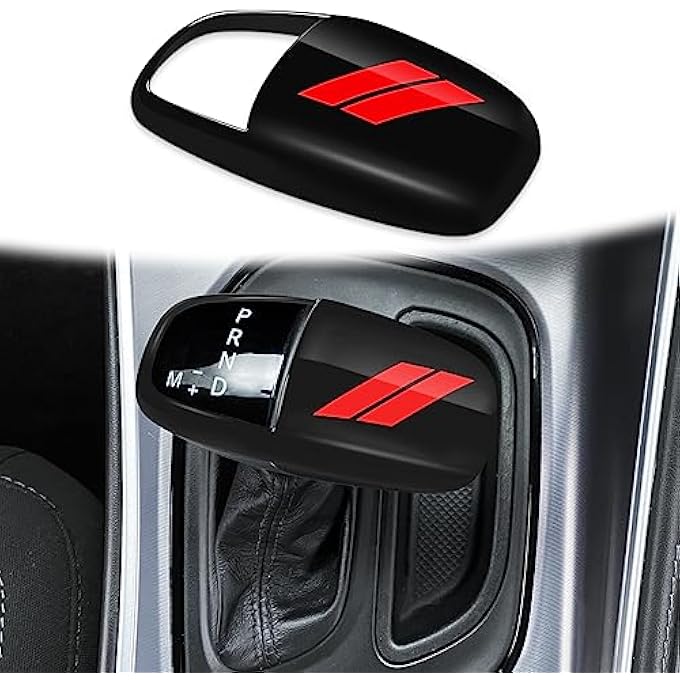 ريحني تغطية غطاء ناقل الحركة auovo لإكسسوارات الشواحن تشالنجر 20152023 دورانغو 20162024 بلاك ريد - Image 2