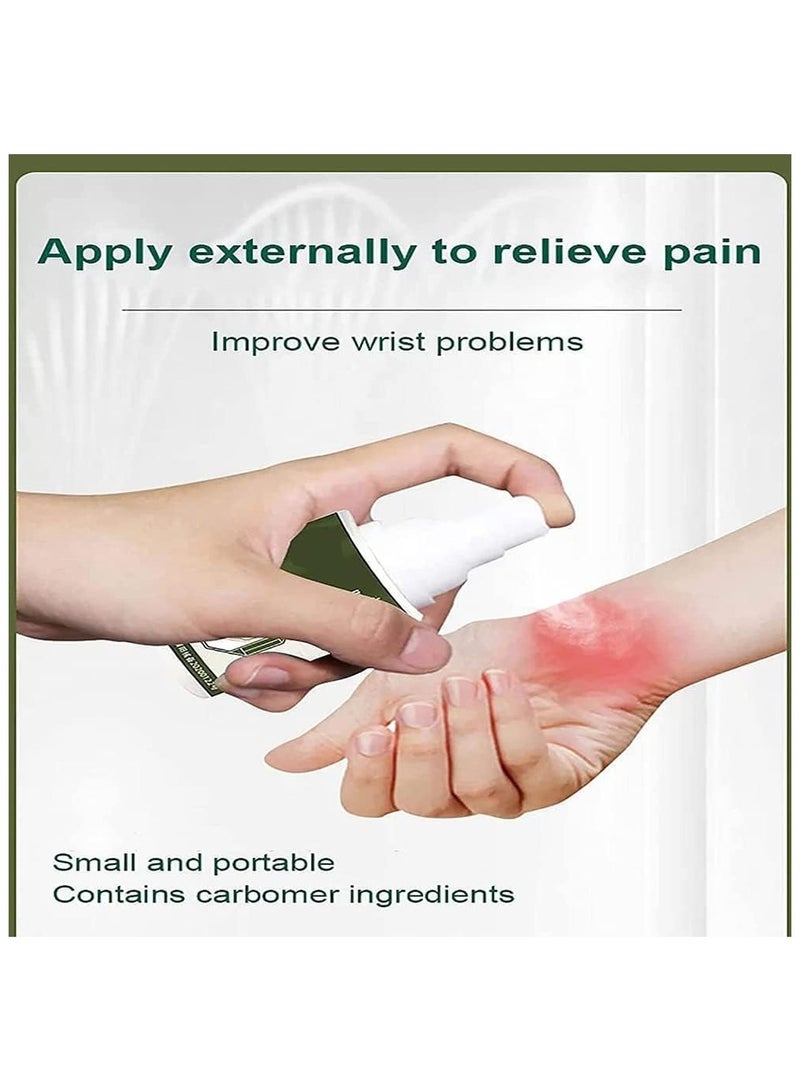 Heel Pain Relief Spray - Tenosynovitis Treatment Gel & Cold Compress - Natural Herbal Spray for Joint & Tendon Pain Relief - Image 3